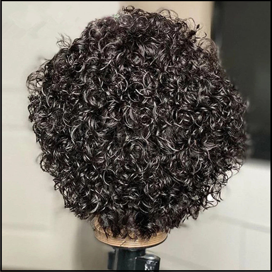 Real-life Elf Can Perm And Dye Wig Headgear